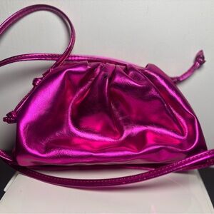 Metallic Pink Women's Bag